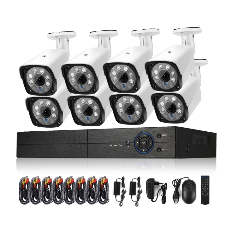A8B3/Kit 2MP 8CH 1080P CCTV Security Camera System AHD DVR Surveillance Kit, Support Night Vision / Motion Detection A8B3/Kit 2MP 8CH 1080P CCTV Security Camera System AHD DVR Surveillance Kit, Support Night Vision / Motion Detection
